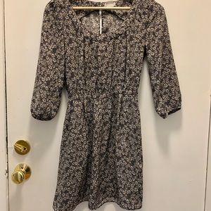 Urban Outfitters Daisy Printed A-line Dress